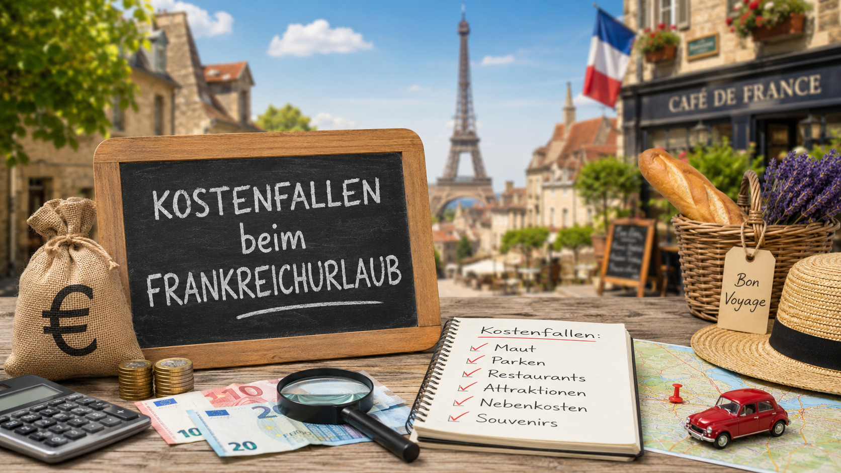 Kostenfallen beim Frankreichurlaub: So behalten wir unser Reisebudget im Griff